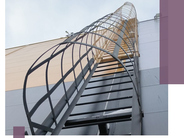 Изготовление и монтаж пожарных лестниц в Чебаркуле профессионально