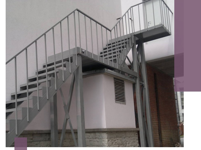 Монтаж пожарных лестниц под ключ в Чебаркуле с гарантией качества