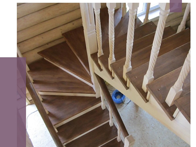 Реставрация деревянных лестниц в Чебаркуле от 4510 руб.