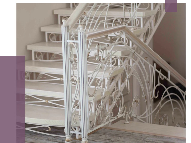 Изготовление кованых лестниц на заказ в Чебаркуле от 91265 руб. | ПРОЛЁТ-Чбр