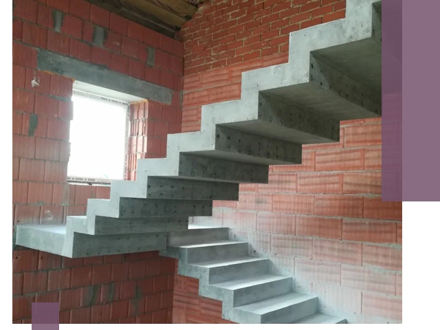 Бетонные лестницы под ключ в Чебаркуле: монтаж, демонтаж, ремонт