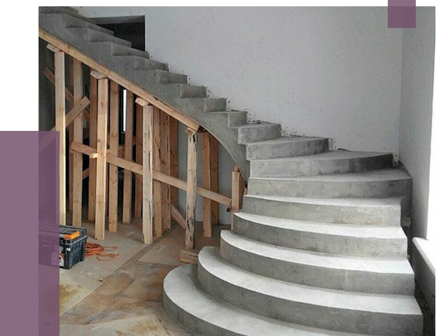 Изготовление бетонных лестниц под ключ в Чебаркуле от 20937 руб. | ПРОЛЁТ-Чбр