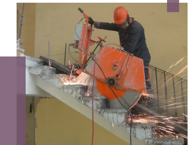 Демонтаж бетонных лестниц в Чебаркуле от 4832 руб. за м2 | ПРОЛЁТ-Чбр