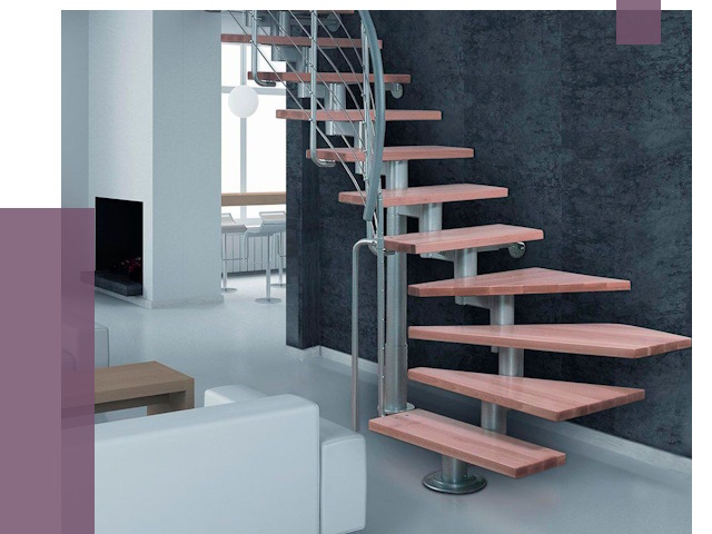 Модульные лестницы в Чебаркуле от 17716 руб. — купить в ПРОЛЁТ-Чбр