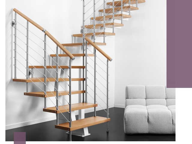 Модульные лестницы под ключ в Чебаркуле — монтаж и изготовление