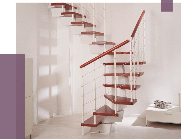 Изготовление лестниц на больцах в Чебаркуле от 10200 руб. | ПРОЛЁТ-Чбр