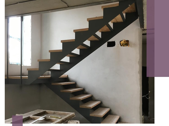 Изготовление лестниц на металлокаркасе в Чебаркуле от производителя