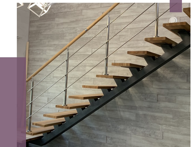 Изготовление лестниц на монокосоуре в Чебаркуле от 79991 руб. 