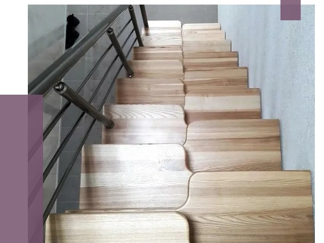 Лестницы гусиный шаг в Чебаркуле от 13690 руб. под ключ | ПРОЛЁТ-Чбр