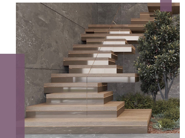 Современные лестницы в Чебаркуле от 14495 руб. | ПРОЛЁТ-Чбр