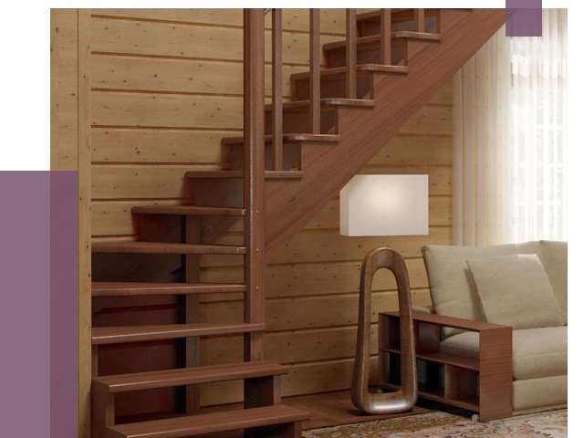 Лестницы эконом класса в Чебаркуле от 19166 руб. бюджетные решения