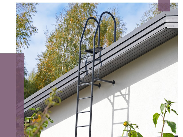 Лестницы на крышу в Чебаркуле от 20078 руб. — монтаж и монтаж ПРОЛЁТ-Чбр