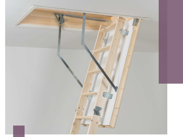 Установка чердачной лестницы под ключ в Чебаркуле