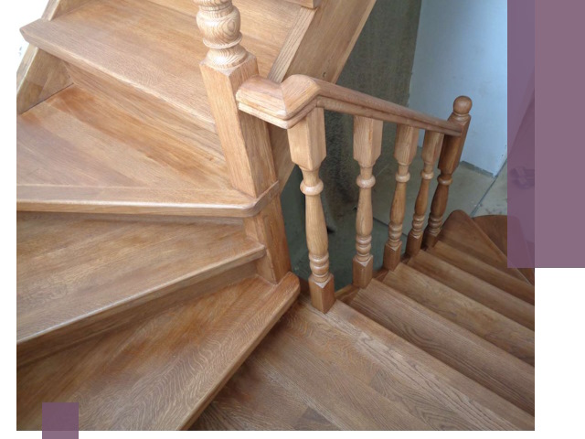 Дубовые лестницы под ключ в Чебаркуле: изготовление и монтаж