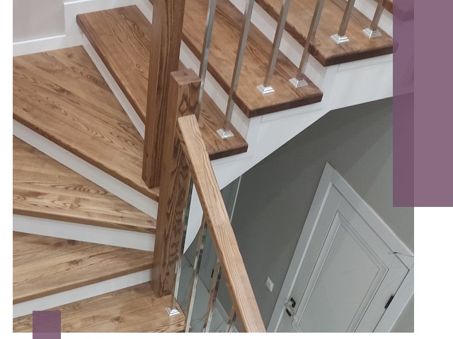 Обшивка металлических лестниц под ключ в Чебаркуле