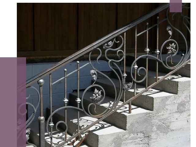 Кованые перила в Чебаркуле от 9126 руб. под ключ — качество от ПРОЛЁТ-Чбр