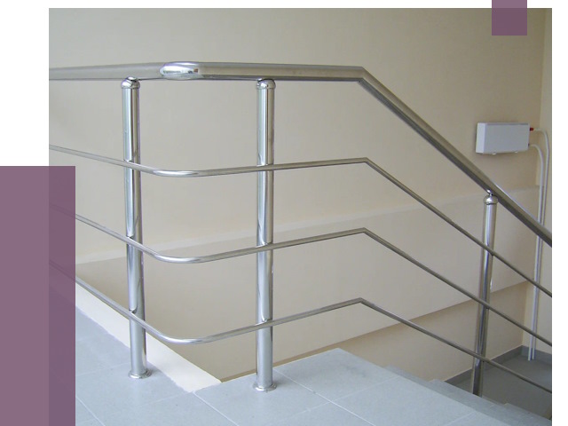 Алюминиевые перила в Чебаркуле от 6657 руб. под ключ | ПРОЛЁТ-Чбр