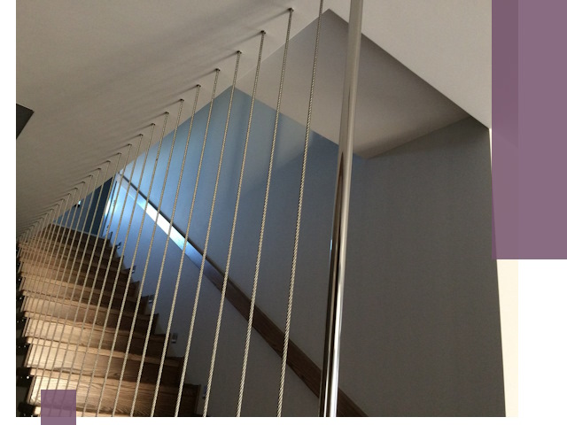 Тросовые перила под ключ в Чебаркуле — производство и монтаж