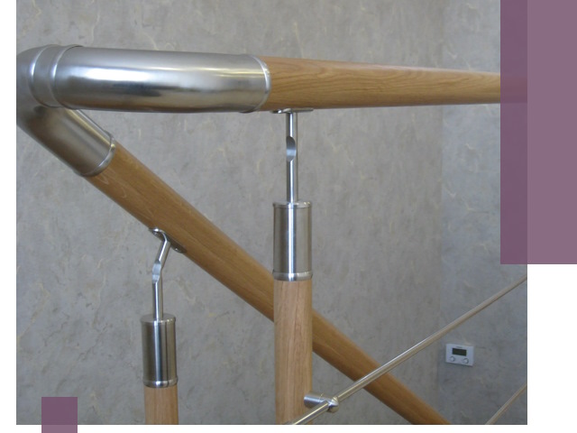 Комбинированные перила на заказ в Чебаркуле — монтаж и производство