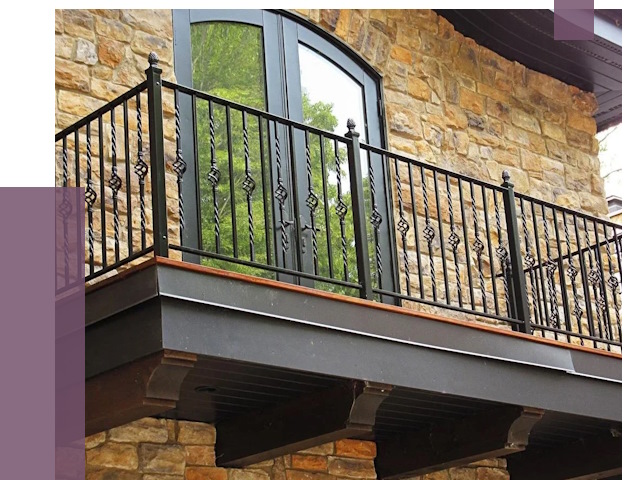 Балконные ограждения в Чебаркуле от 8429 руб. — купить | ПРОЛЁТ-Чбр