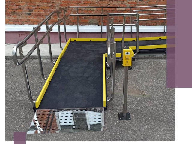 Изготовление наклонных пандусов для инвалидов в Чебаркуле