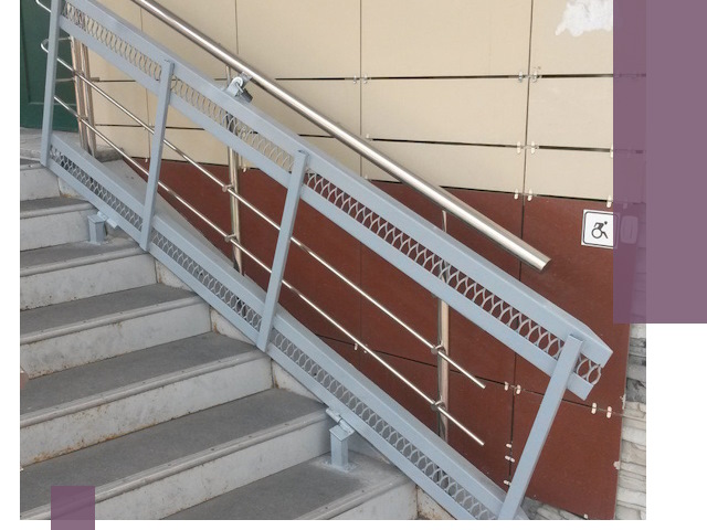 Изготовление откидных пандусов под ключ в Чебаркуле