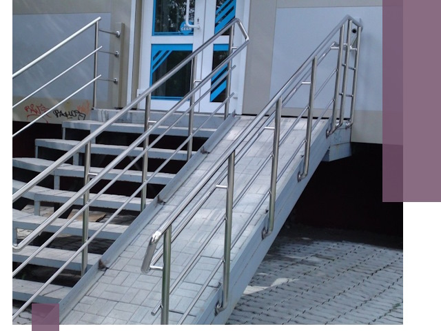 Пандус на крыльцо под ключ в Чебаркуле: монтаж и изготовление