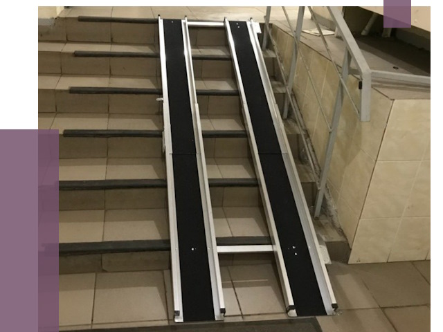 Установка пандуса в подъезд в Чебаркуле от 8375 руб. под ключ | ПРОЛЁТ-Чбр