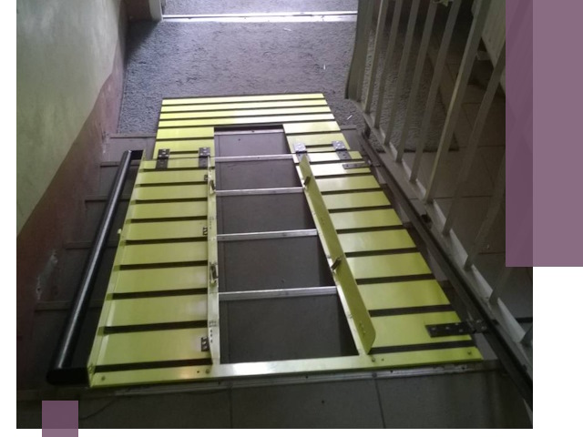 Профессиональный монтаж пандуса в подъезд в Чебаркуле