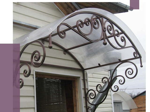 Изготовление козырьков в Чебаркуле от 7731 руб. — заказать | ПРОЛЁТ-Чбр