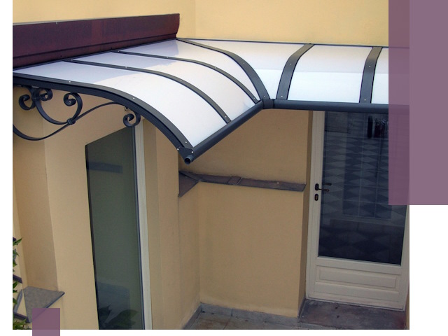 Монтаж козырьков любой сложности в Чебаркуле под ключ