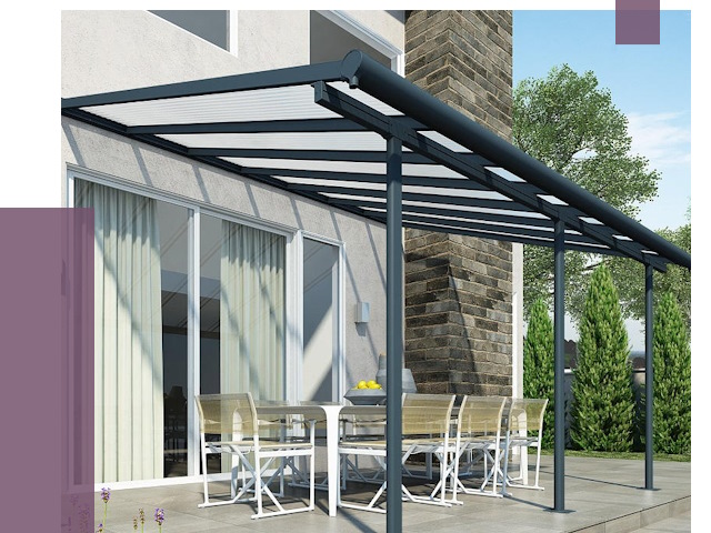 Навесы пристенные в Чебаркуле от 9556 руб. — монтаж и установка | ПРОЛЁТ-Чбр