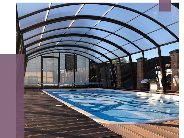 Навесы для бассейна в Чебаркуле от 17609 руб. под ключ | ПРОЛЁТ-Чбр