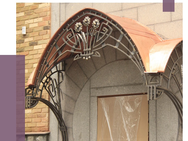 Арочные козырьки в Чебаркуле от 15300 руб. 