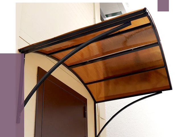 Недорогие козырьки в Чебаркуле от 7967 руб.  | ПРОЛЁТ-Чбр