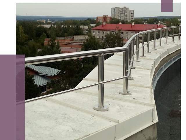 Парапеты и ограждения кровли в Чебаркуле от 5207 руб. 