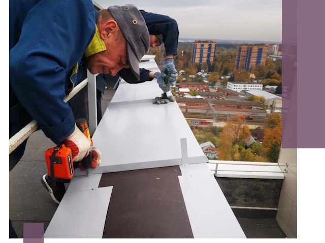 Монтаж парапетов в Чебаркуле — установка прочных металлических ограждений