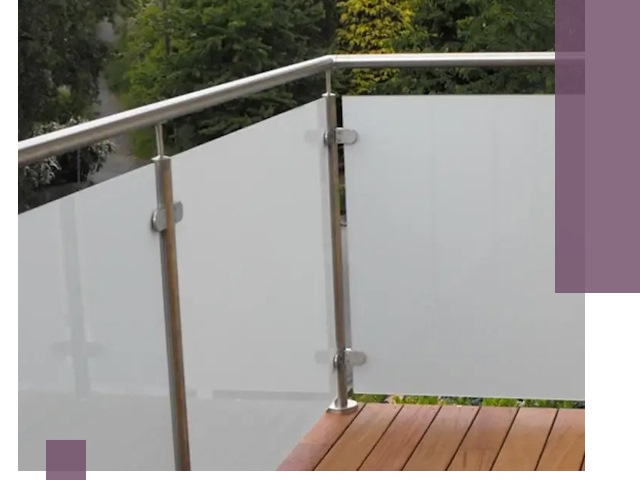 Алюминиевые парапеты для балконов и террас в Чебаркуле