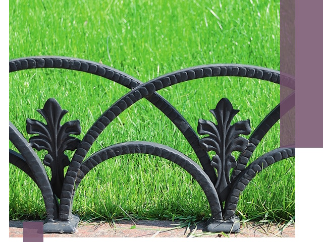 Декоративные металлические бордюры под ключ в Чебаркуле