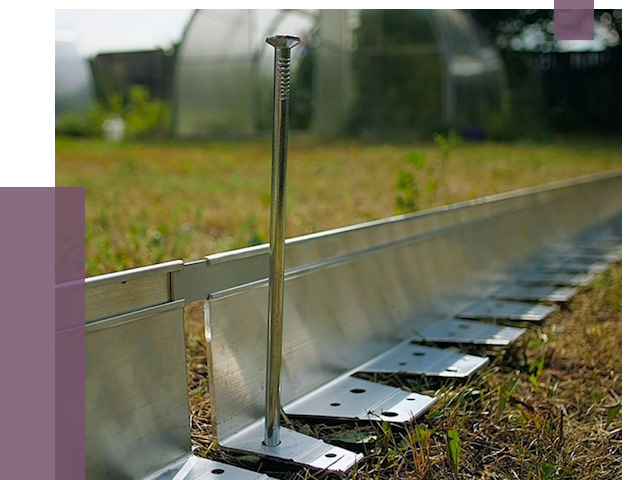 Металлические бордюры для газона в Чебаркуле от 4510 руб. | ПРОЛЁТ-Чбр