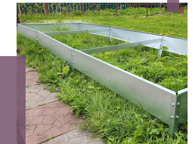 Металлические бордюры для грядок в Чебаркуле от 1879 руб. 