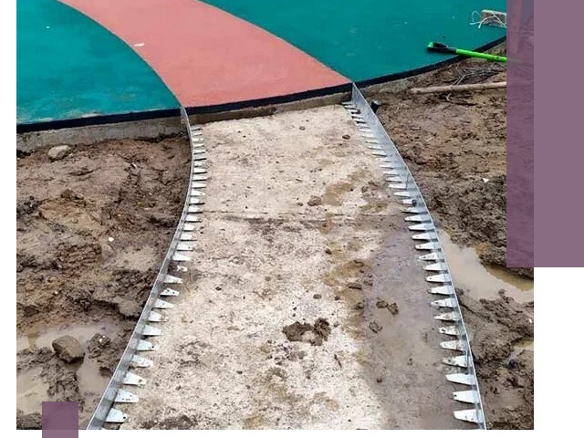 Металлические бордюры для дорожек в Чебаркуле — монтаж и изготовление