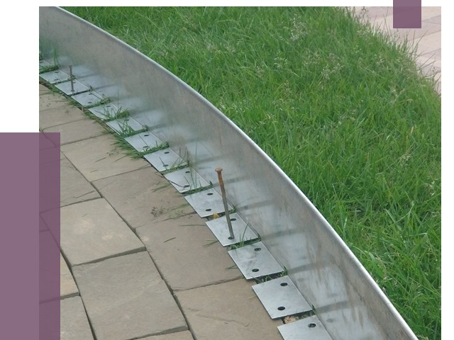 Металлические бордюры для тротуаров в Чебаркуле от 9126 руб.