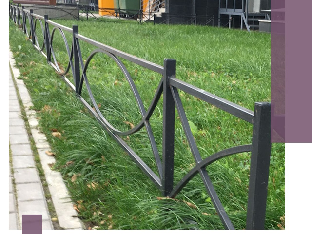Газонные ограждения из металла в Чебаркуле — монтаж и продажа