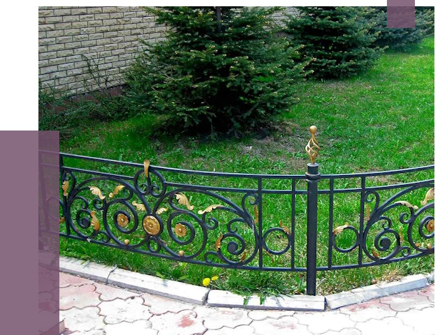 Кованые газонные ограждения в Чебаркуле от 7999 руб. — ПРОЛЁТ-Чбр