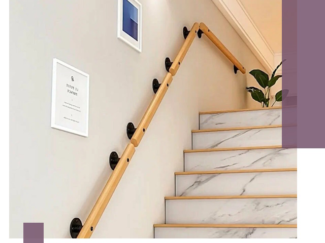 Поручни металлические и деревянные под ключ в Чебаркуле