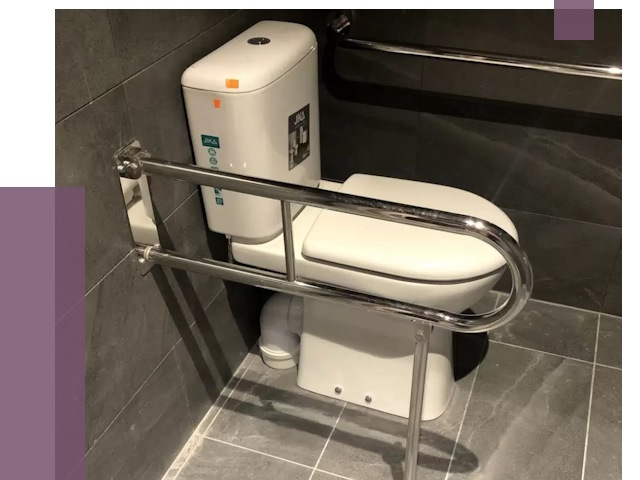 Поручни для санузлов в Чебаркуле от 4510 руб. | ПРОЛЁТ-Чбр