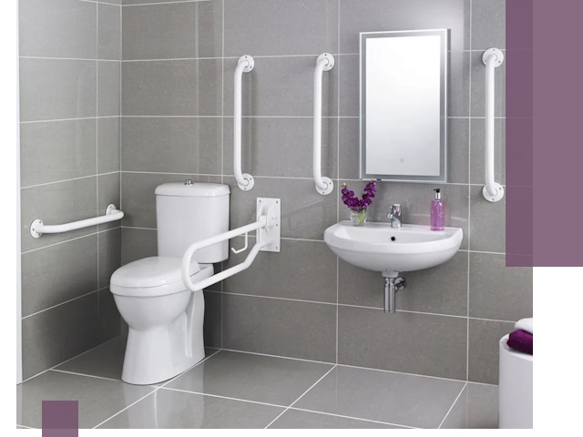 Поручни для санузлов в Чебаркуле: установка, ремонт и монтаж